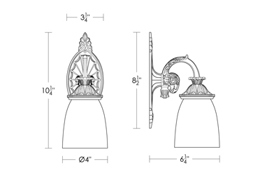 Pullman Wall Sconce
